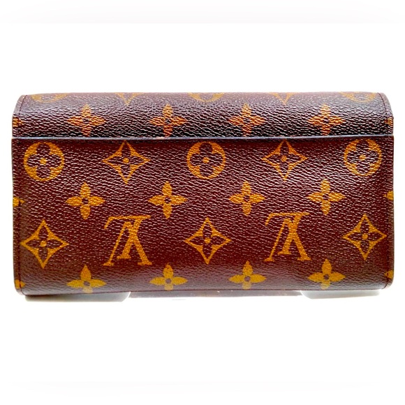 ❌SOLD❌Louis Vuitton Monogram Coquelicot flower lock wallet Box, ribbon &Dust bag - Picture 16 of 16